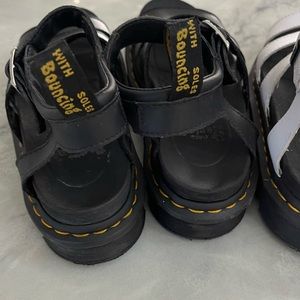 COPY - Doc Dr Martens Blair Strap Sandals Platform  Black Women’s 6 Summer Read…
